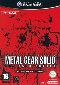 Pochette Metal Gear Solid : The Twin Snakes version GameCube