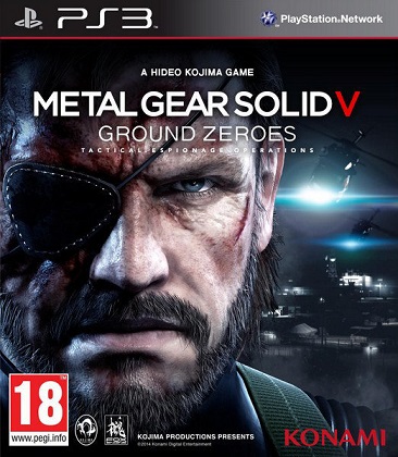 Pochette Metal Gear Solid V : Ground Zeroes version PlayStation 3