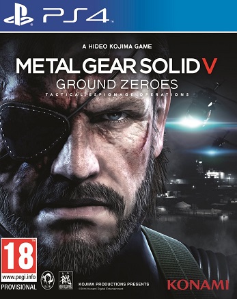 Pochette Metal Gear Solid V : Ground Zeroes version PlayStation 4