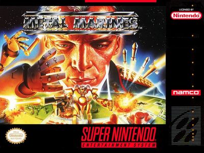 Pochette Metal Marines version Super Nintendo