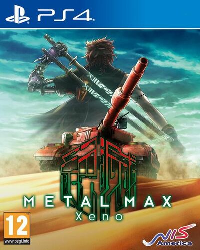 Pochette Metal Max Xeno version PlayStation 4