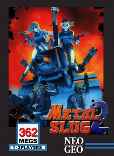 Pochette Metal Slug 2 version Neo Geo
