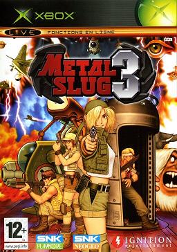 Pochette Metal Slug 3 version Xbox