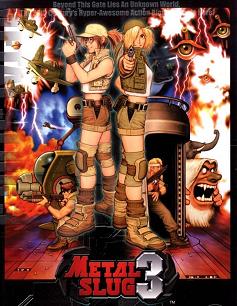 Pochette Metal Slug 3 version Neo Geo