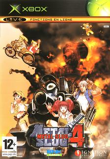 Pochette Metal Slug 4 version Xbox