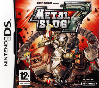 Pochette Metal Slug 7 version DS