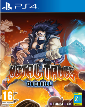 Pochette Metal Tales : Overkill version PlayStation 4