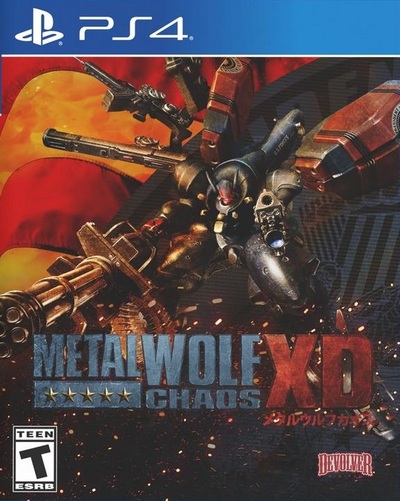 Pochette Metal Wolf Chaos XD version PlayStation 4