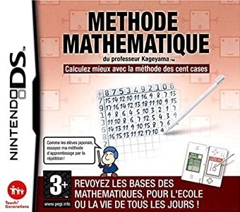 Pochette Méthode mathématique du professeur Kageyama : Calculez mieux avec la méthode des cent cases version DS
