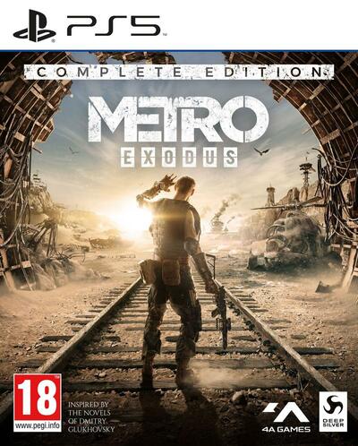 Pochette Metro Exodus version PlayStation 5