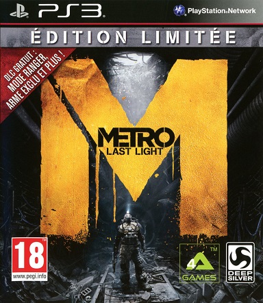 Pochette Metro : Last Light version PlayStation 3