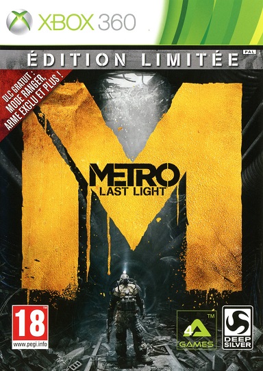 Pochette Metro : Last Light version Xbox 360