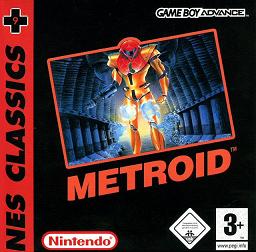 Pochette Metroid version GameBoy Advance