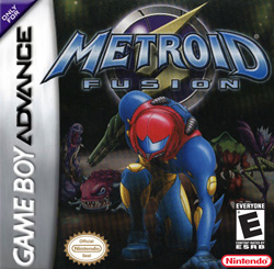 Pochette Metroid Fusion version GameBoy Advance