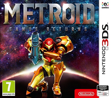 Pochette Metroid : Samus Returns version 3DS