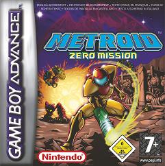 Pochette Metroid : Zero Mission version GameBoy Advance