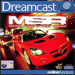 Pochette Metropolis Street Racer version Dreamcast