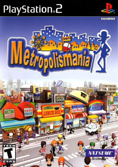 Pochette Metropolismania version PlayStation 2