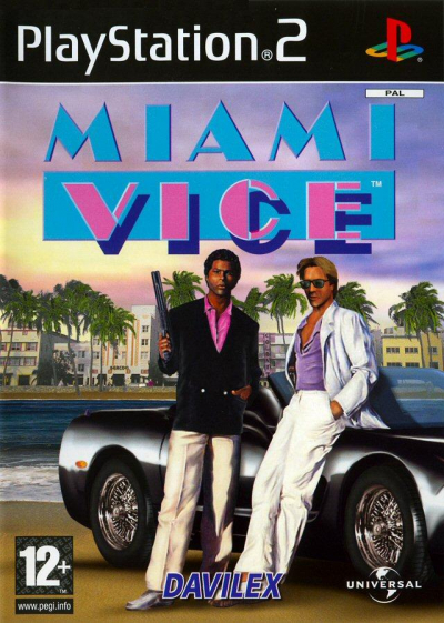 Pochette Miami Vice version PlayStation 2