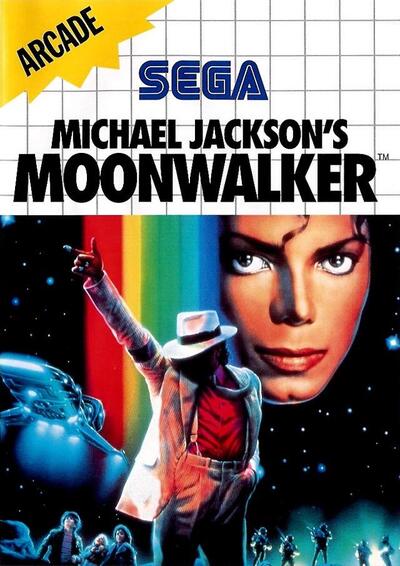 Pochette Michael Jackson's Moonwalker version Master System