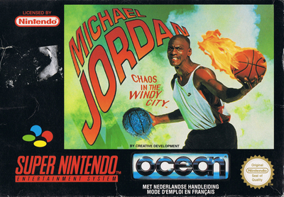 Pochette Michael Jordan : Chaos in the Windy City version Super Nintendo
