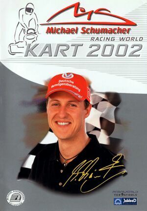 Pochette Michael Schumacher Racing World Kart 2002 version PC Windows