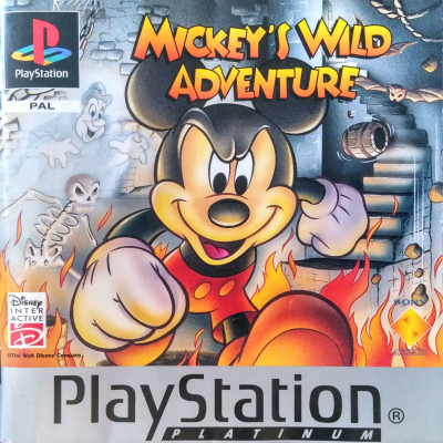 Pochette Mickey's Wild Adventure version PlayStation