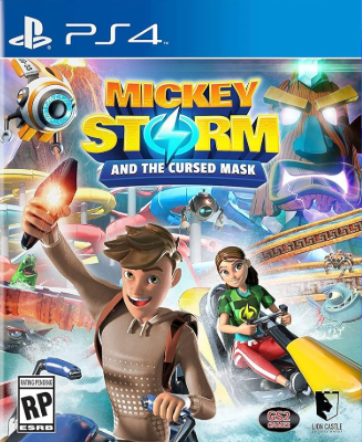 Pochette Mickey Storm and the Cursed Mask version PlayStation 4