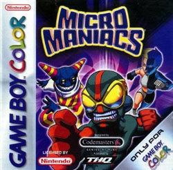 Pochette Micro Maniacs version GameBoy/Color