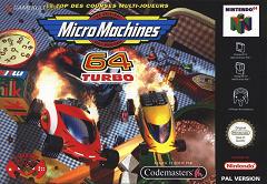 Pochette MicroMachines 64 Turbo version Nintendo 64