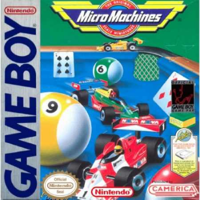 Pochette MicroMachines version GameBoy/Color