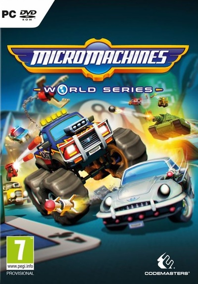 Pochette MicroMachines World Series version PC Windows