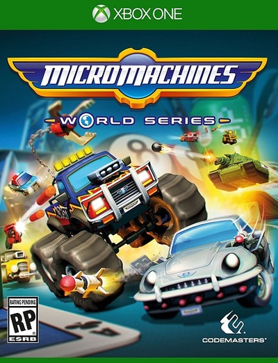 Pochette MicroMachines World Series version Xbox One