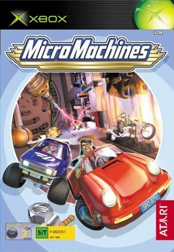 Pochette MicroMachines version Xbox