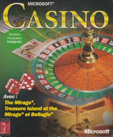 Pochette Microsoft Casino version PC Windows