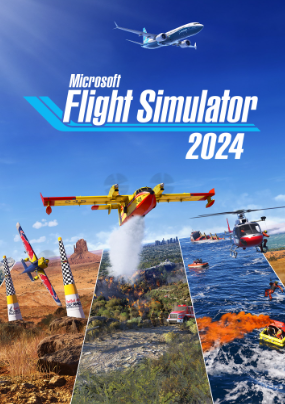 Pochette Microsoft Flight Simulator 2024 version PC Windows