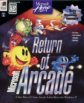 Pochette Microsoft Return of Arcade version PC Windows