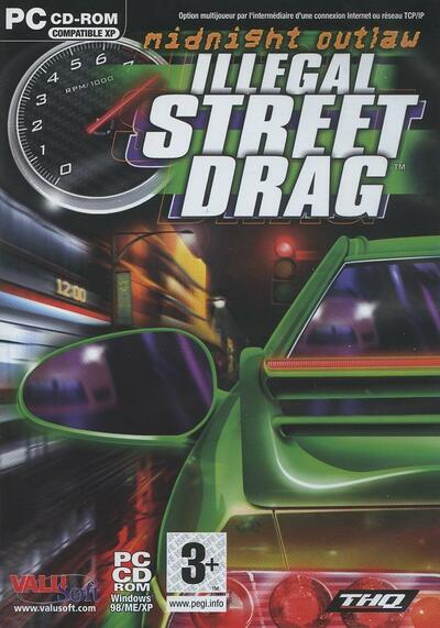 Pochette Midnight Outlaw : Illegal Street Drag version PC Windows