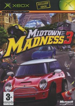 Pochette Midtown Madness 3 version Xbox