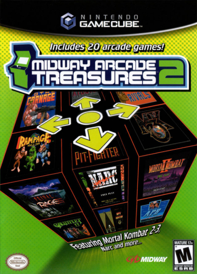 Pochette Midway Arcade Treasures 2 version GameCube