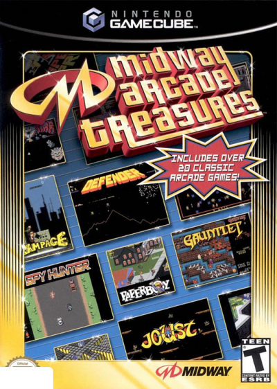 Pochette Midway Arcade Treasures version GameCube