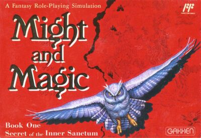 Pochette Might and Magic Book I version NES