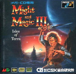 Pochette Might and Magic III : Isles of Terra version Mega-CD