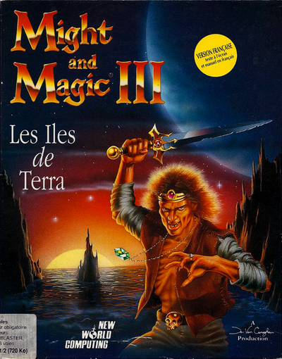 Pochette Might and Magic III : Isles of Terra version PC Windows