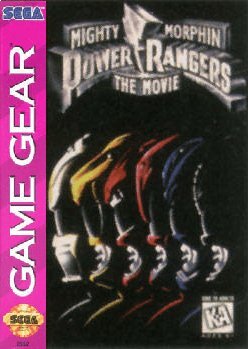 Pochette Mighty Morphin Power Rangers : The Movie version GameGear