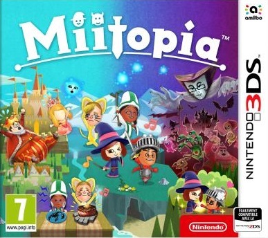 Pochette Miitopia version 3DS