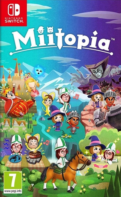 Pochette Miitopia version Switch