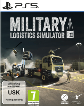 Pochette Military Logistics Simulator version PlayStation 5