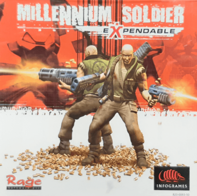Pochette Millennium Soldier Expendable version Dreamcast
