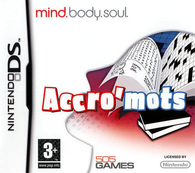 Pochette Mind.Body.Soul : Accro'mots version DS